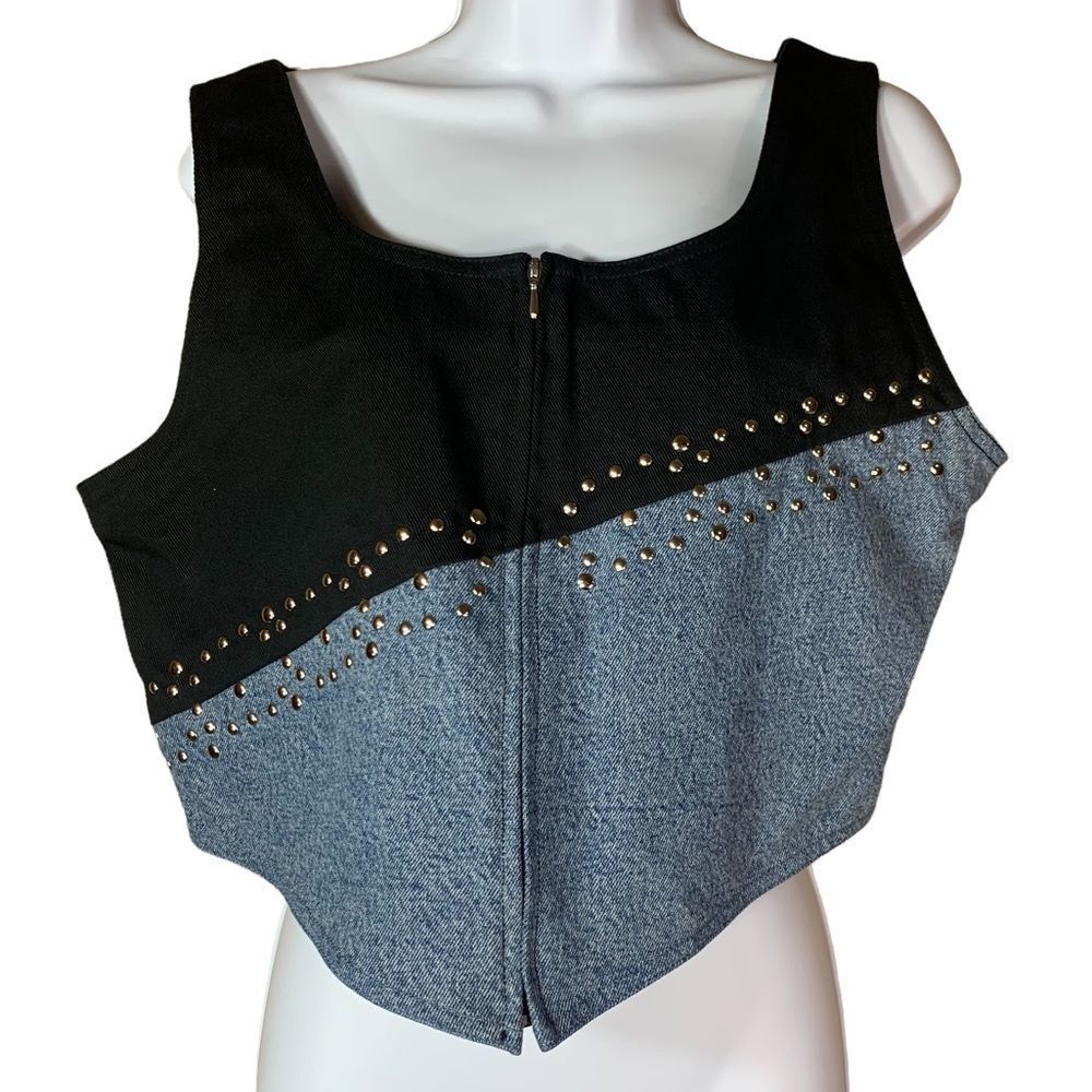 Vintage Wrangler | Womens jean vest/top | US L